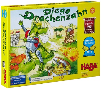 Diego Drachenzahn Kinderspiel des Jahres 2010