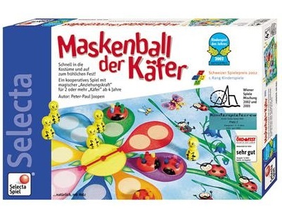 Maskenball der Käfer Kinderspiel des Jahres 2002